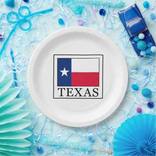 Assiettes En Carton Texas (Fête)