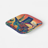 Assiettes En Carton Texas BBQ Party 2 (Angulaire)