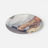 Assiettes En Carton Texas Bride à Boots Bridal Shower (Angle)