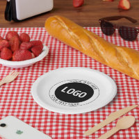 Texte personnalisable simple et logo ou image
