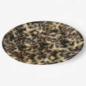 Assiettes En Carton Texture de conception de l'esprit de fourrure (Angle)