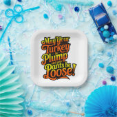 Assiettes En Carton Thanksgiving, Déchets, Pantalons Perdus, (Fête)