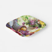 Assiettes En Carton Thanksgiving Holiday Autumn Harvest Table (Angulaire)