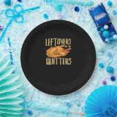 Assiettes En Carton Thanksgiving - Leftoto Are For Quitters Citation C (Fête)