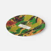 Assiettes En Carton Thanksgiving Russe automne feuille automne automne (Angle)