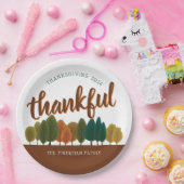 Assiettes En Carton Thanksgiving Script Thanksgiving Automne personnal (Fête)