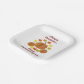 Assiettes En Carton Thanksgiving Thanksgiving Citrouille Automne Thank (Angulaire)