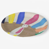 Assiettes En Carton Thanksgiving Turquie (Angle)