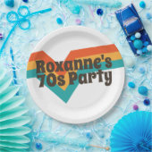 Assiettes En Carton That 70s Birthday Party  (Fête)