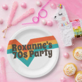 Assiettes En Carton That 70s Birthday Party  (Fête)