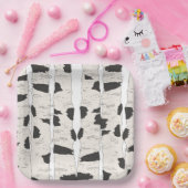 Assiettes En Carton The Birch Trees Paper Plates (Fête)