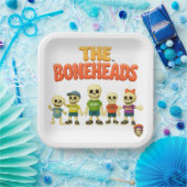 Assiettes En Carton The Boneheads™ Party Plate (Fête)