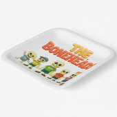 Assiettes En Carton The Boneheads™ Party Plate (Angulaire)