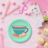 Assiettes En Carton Thé chamomile pour les amateurs de thé (Fête)