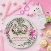 Assiettes En Carton Thé dansant de mariage sur le thème de l'alice au  (Fête)