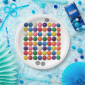 Assiettes En Carton The Gumball Machine (Fête)