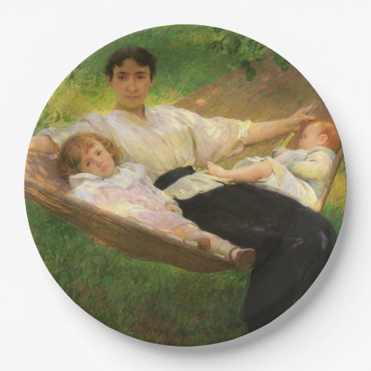 Assiettes En Carton The Hammock (par Joseph DeCamp) (Devant)