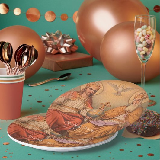 Assiettes En Carton The Holy Trinity (Multi)