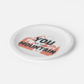 Assiettes En Carton The Mountains are calling and I must go (Angle)