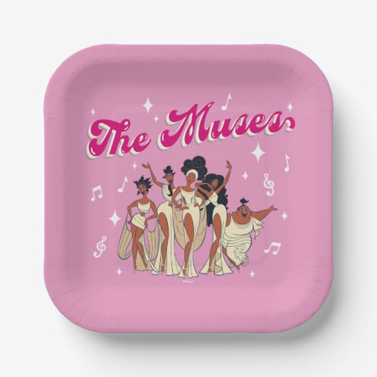 Assiettes En Carton The Muses Paper Plates (Recto)