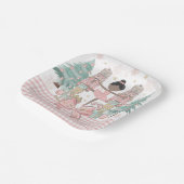 Assiettes En Carton The Nutcracker Ballet Pastel Blush Pink Christmas (Angulaire)