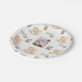 Assiettes En Carton Thé Petit-Déjeuner Plaque Papier (Angle)