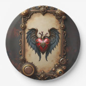 Assiettes En Carton The pulsating heart of mechanics, (Devant)