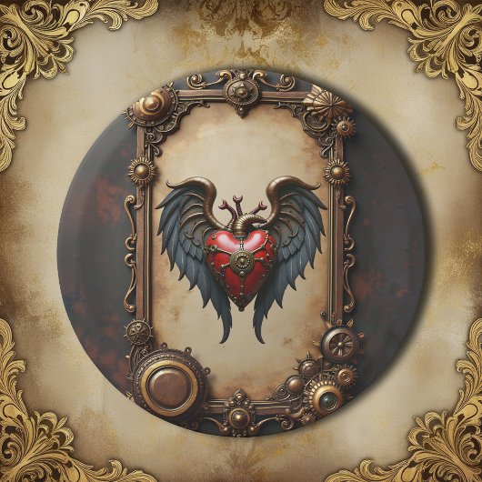 Assiettes En Carton The pulsating heart of mechanics,