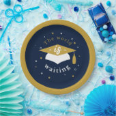 Assiettes En Carton The Skys The Limit Graduation 2025 Party