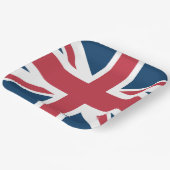 Assiettes En Carton The Union Jack British Flag (Angulaire)