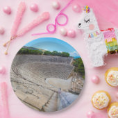 Assiettes En Carton théâtre antique en Argolide, Grèce (Fête)