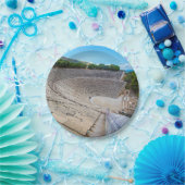 Assiettes En Carton Théâtre antique Epidaure Grèce Plaques de papier (Fête)