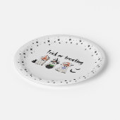 Assiettes En Carton Théème d'Halloween (Angle)