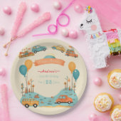 Assiettes En Carton Thème anniversaire de enfant (Fête)