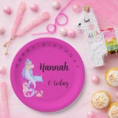 Assiettes En Carton Thème Anniversaire Fille Sirène (Fête)