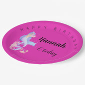 Assiettes En Carton Thème Anniversaire Fille Sirène (Angle)