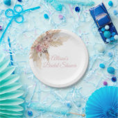 Assiettes En Carton Thème Boho Plaque papier personnalisée (Fête)