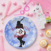 Assiettes En Carton Thème de baseball Plaque papier Anniversaire HAMby (Fête)