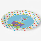 Assiettes En Carton Thème de cirque du train | de cirque de (Angle)