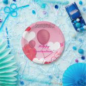 Assiettes En Carton Thème de diplôme (Fête)