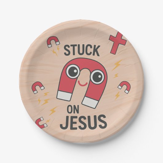 Assiettes En Carton Thème de fête chrétienne (Devant)