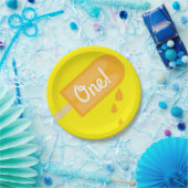 Assiettes En Carton Thème de fête d'anniversaire d'été mignon de (Fête)