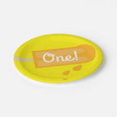 Assiettes En Carton Thème de fête d'anniversaire d'été mignon de (Angle)