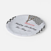 Assiettes En Carton Thème de la course à la victoire (Angle)