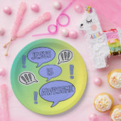 Assiettes En Carton Thème de la table du parti chrétien (Fête)