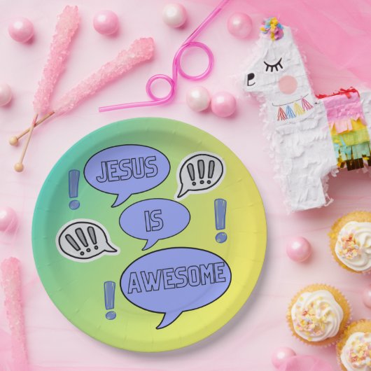 Assiettes En Carton Thème de la table du parti chrétien (Fête)