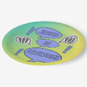 Assiettes En Carton Thème de la table du parti chrétien (Angle)