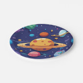Assiettes En Carton Thème de l'espace et des planètes (Angle)