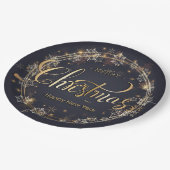 Assiettes En Carton Thème de Noël (Angle)