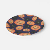 Assiettes En Carton Thème d'Halloween (Angle)